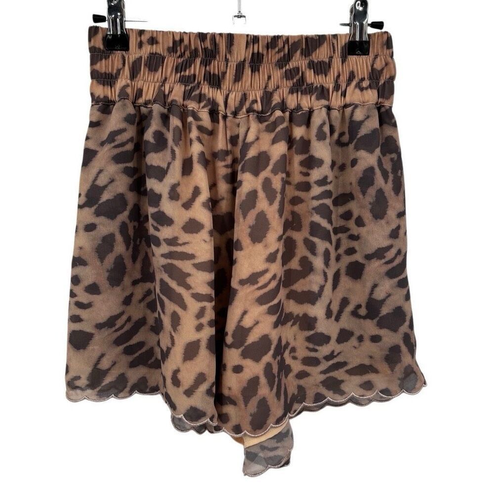 Generation Love New York Bianca Shorts Leopard Print Pull-on Size‎ Small NWT